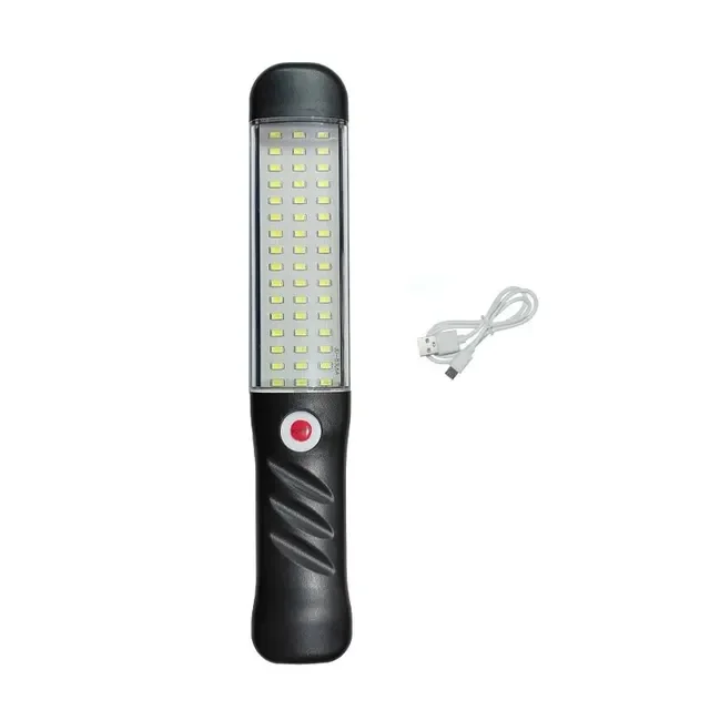 Tragbare magnetische Auto-Reparatur-Arbeitsleuchte, USB wiederaufladbare LED-Taschenlampe mit Magnethaken