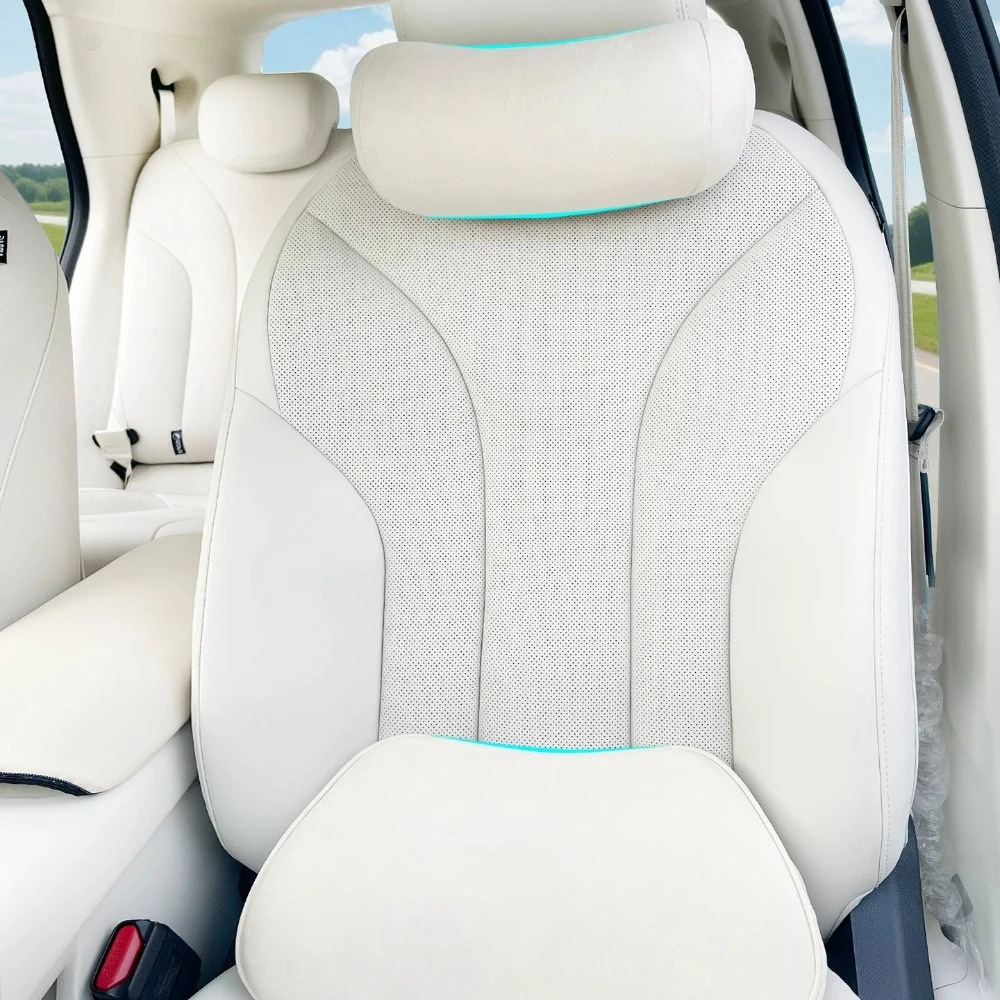 Autositz-Kopfstützen, Nackenkissen, Lendenwirbelstütze – Bild 3