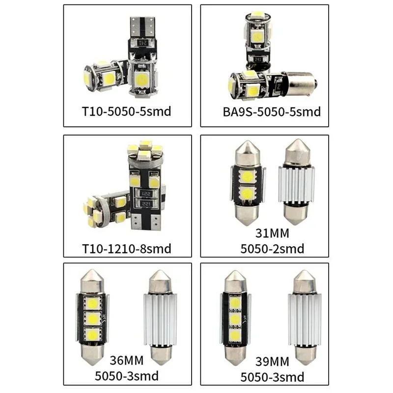 Universelle Auto-Innen leuchte t10 1156 Girlanden 31 42mm Upgrade-Kit – Bild 3