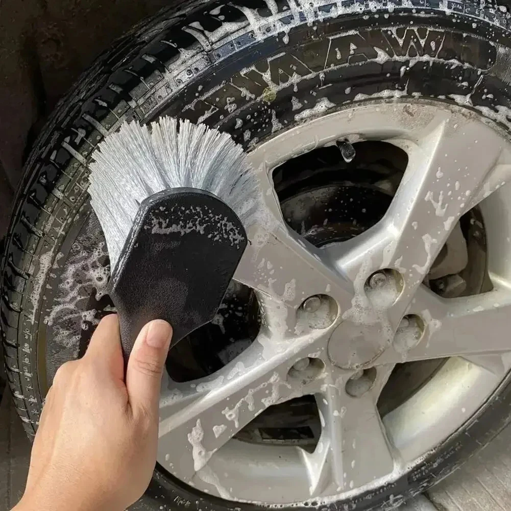 Auto Rad Reinigungs bürste Detail Bürste Kurz griff Reifen Felge Wasch – Bild 2