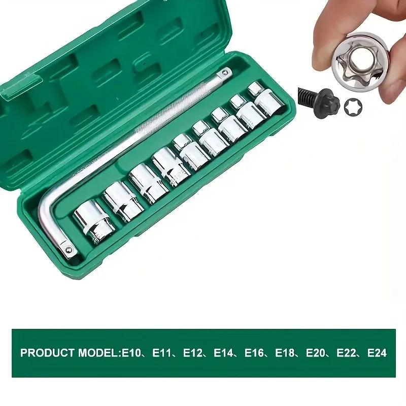 Auto Reparatur Tool Kit 46/53 Teile/satz Steckschlüssel Set Auto Reparatur Werkzeug Ratsche