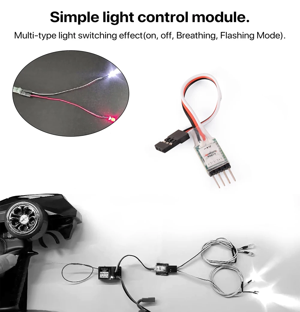 DUMBORC RC Lichtsteuerung LED-Schalttafel-System Ein/Aus 3-Kanal – Bild 2