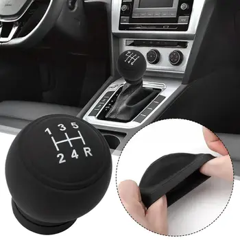 Auto Manuelle Schaltknauf Abdeckung Universal Auto Silikon Shift Griff Abdeckung Anti-Slip Staubdicht Grip