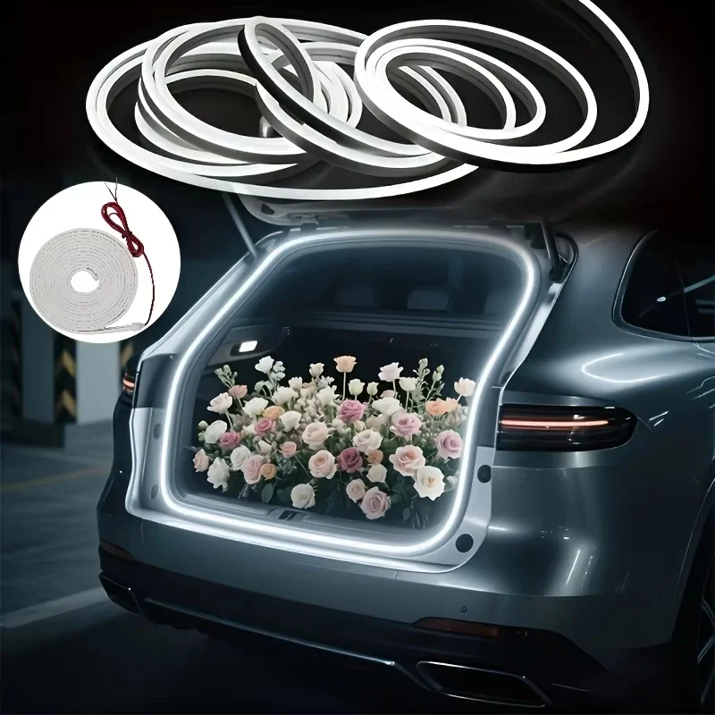 Auto-Kofferraumbeleuchtung mit hoher Helligkeit, Ambientebeleuchtung, Innendekoration, LED, kabellos