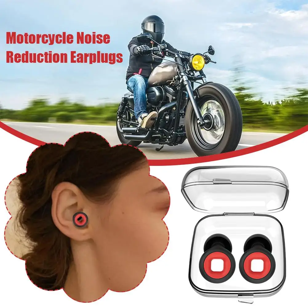 Motorrad Noise Reduction Ohrstöpsel Anti-lärm Mute Ohrstöpsel Motorrad – Bild 4