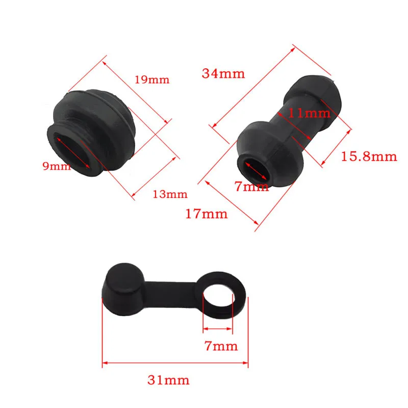 Motorrad Roller Bremse Obere Untere Pumpe Bremssattel Stoßdämpfer – Bild 5