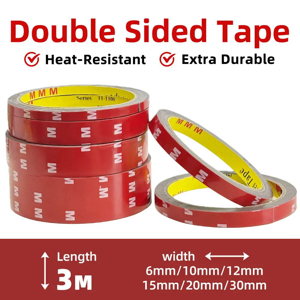 300 Meter starkes doppelseitiges Klebeband, Acrylschaum-Klebeband – Bild 6