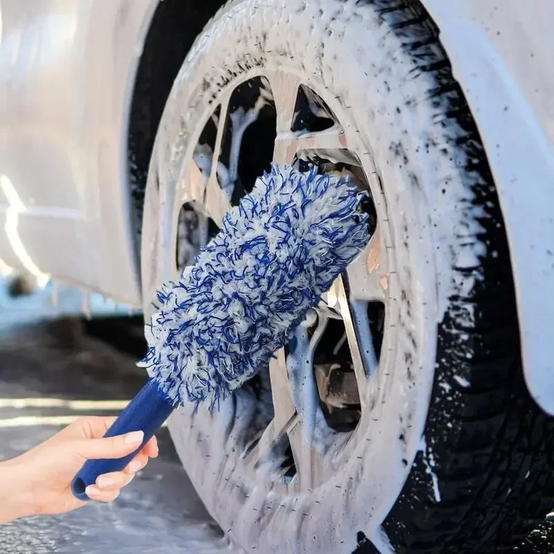 Auto Waschen Super Plüsch Mikrofaser Reifen Felge Radnabe Reinigung Pinsel Auto Schönheit Auto Waschen Pinsel