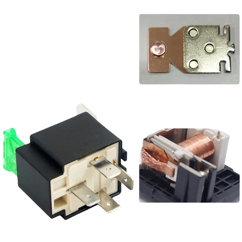 12V DC 4P 5P Auto-Sicherungsrelais 30A Normalerweise Offen Relais – Bild 3