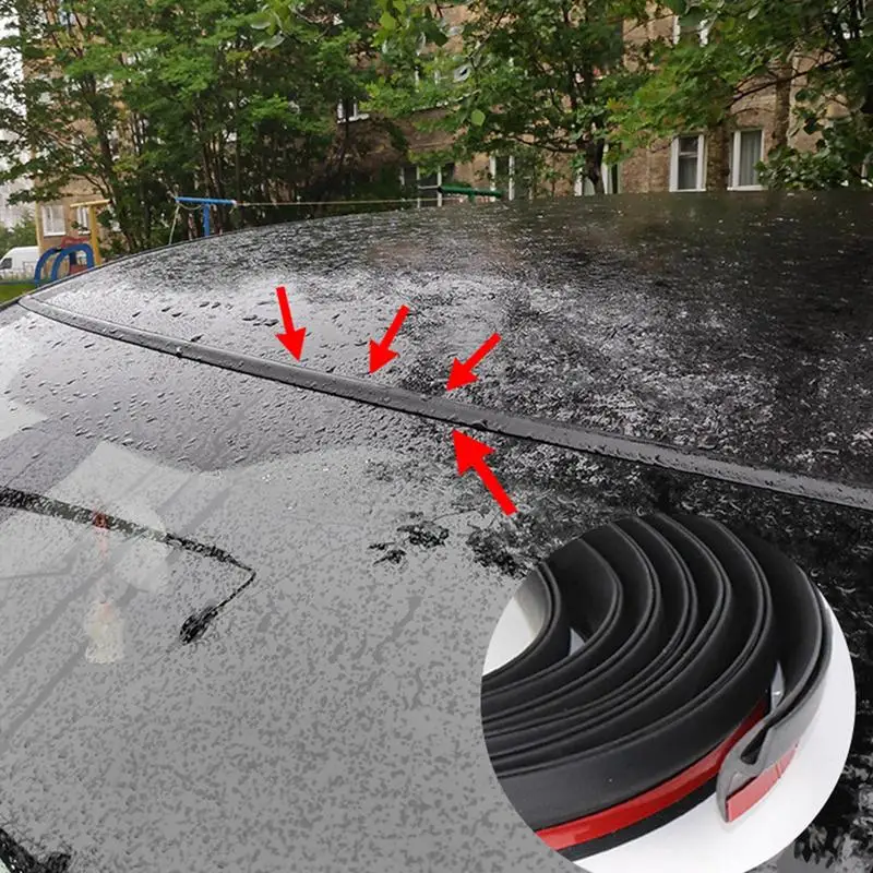 Auto-Dichtungsstreifen für Windschutzscheibe, reduziert Lärm, vordere – Bild 4