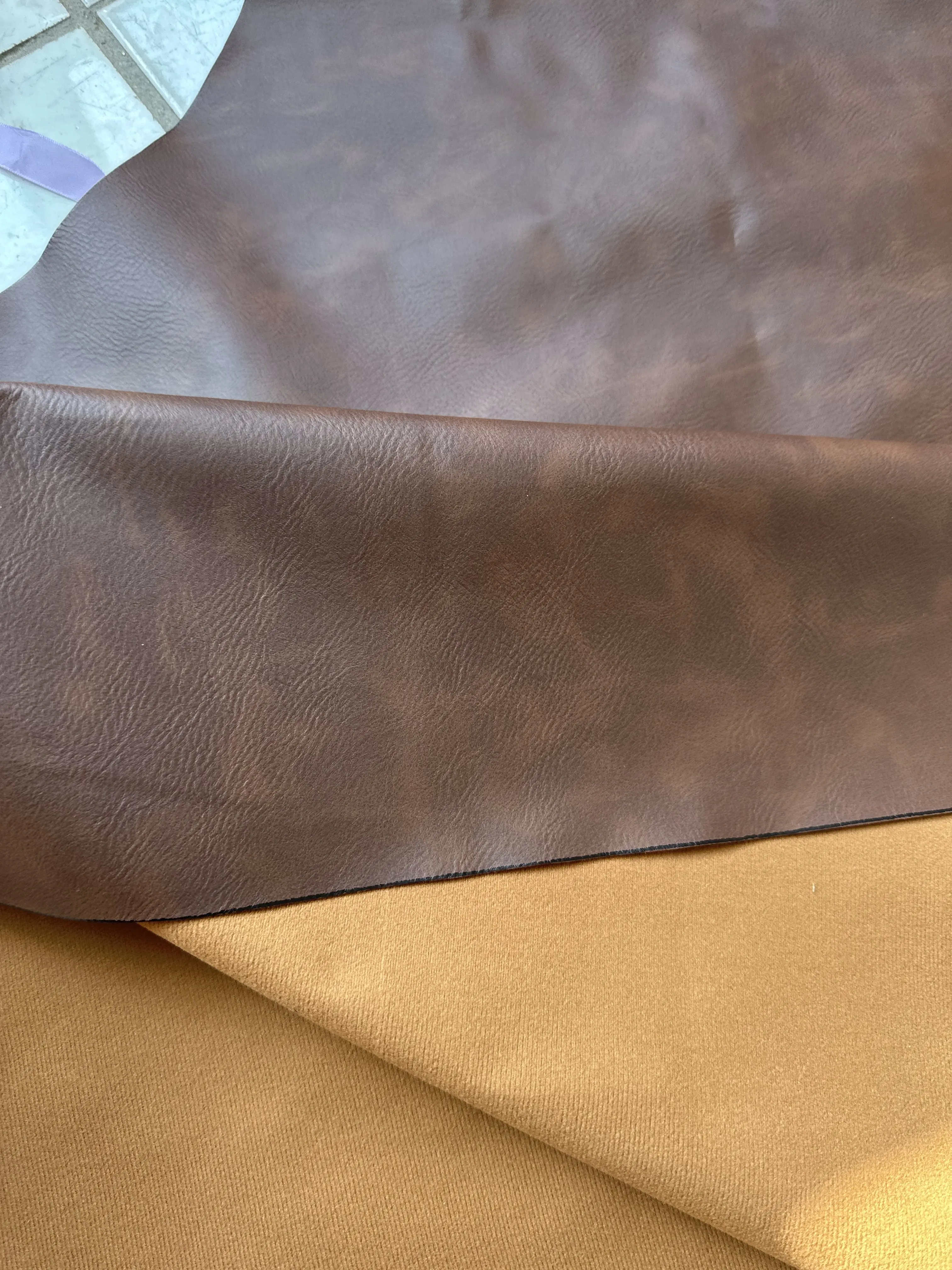 97×65CM Leder-Schweißschürze aus Polyurethan, Schweißer-Ausrüstung – Bild 6