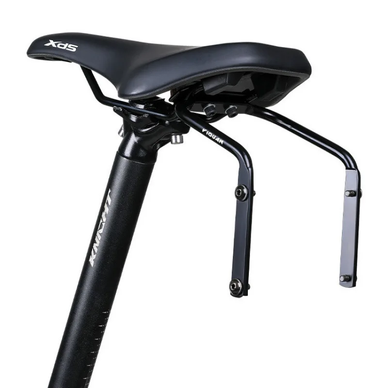 Aluminium Legierung Fahrrad Sattel Verlängerung Halterung Stabile Sattel Tasche Stabilisator Multifunktionale