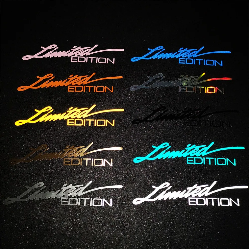 Vinyl-Aufkleber, Fensteraufkleber, Auto-Styling, 3D LIMITED EDITION, Dekoration, reflektierender