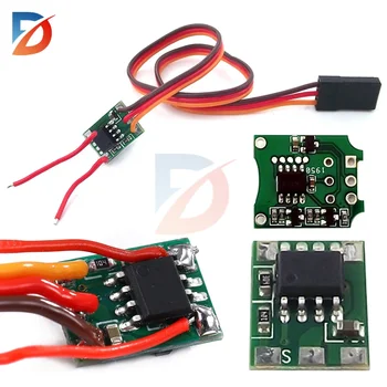 Dual Way Bidirektionale gebürstete ESC-Geschwindigkeitsregelung für RC-Modellboot-Tank, gebürsteter Motor