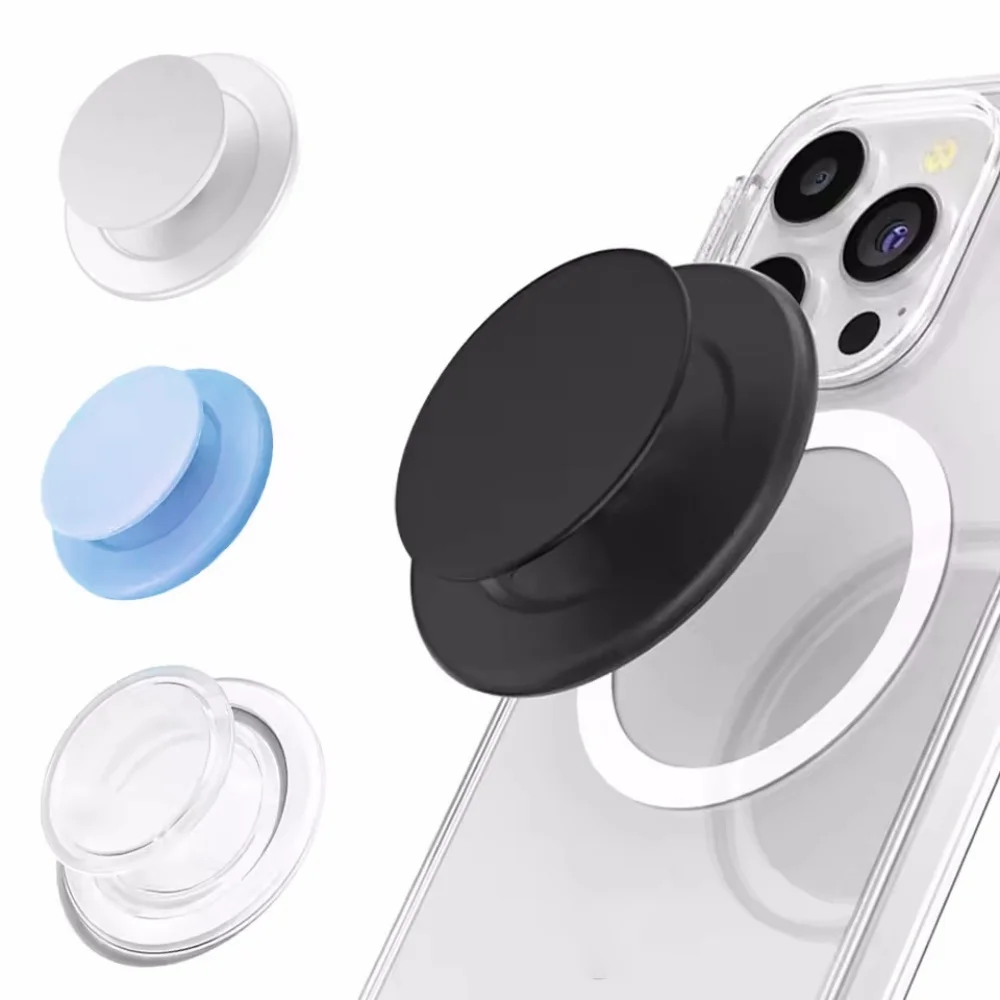 Magnetischer Faltbarer Handygriff-Halter mit Tasche für Magsafe iPhone Mac Samsung Safe Ring