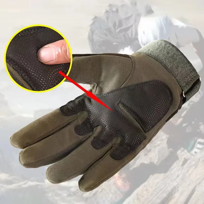 Motorradhandschuhe Motorrad-Fahrhandschuhe Sommer Atmungsaktive Moto – Bild 6