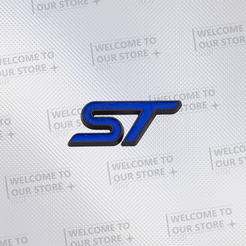 3D Metall ST Auto Lenkrad Abzeichen Aufkleber Styling Innen Dekoration Für Ford ST Linie Mondeo Fiesta Focus