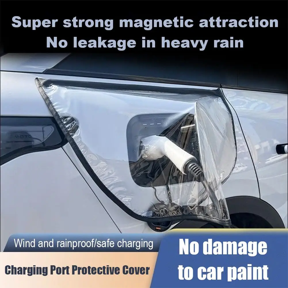 Magnetische Regenschutzabdeckung für Ladeanschluss von Elektroautos