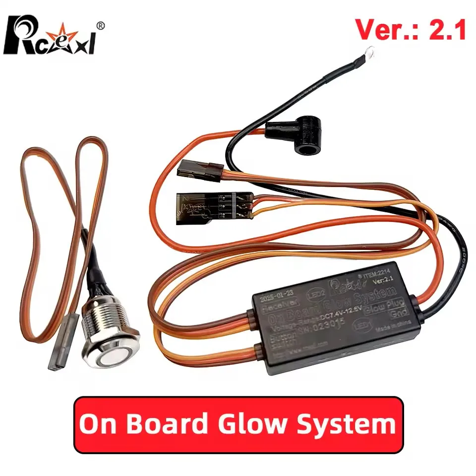 RCEXL Ver 2.1 Universelles On-Board-Glow-System für Methanol-Motoren – Bild 2