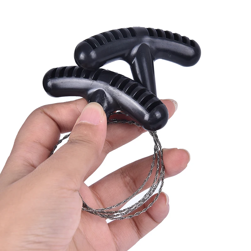 Manuelle Hand Stahl Reise Werkzeuge Outdoor Camping Wandern Seil – Bild 6