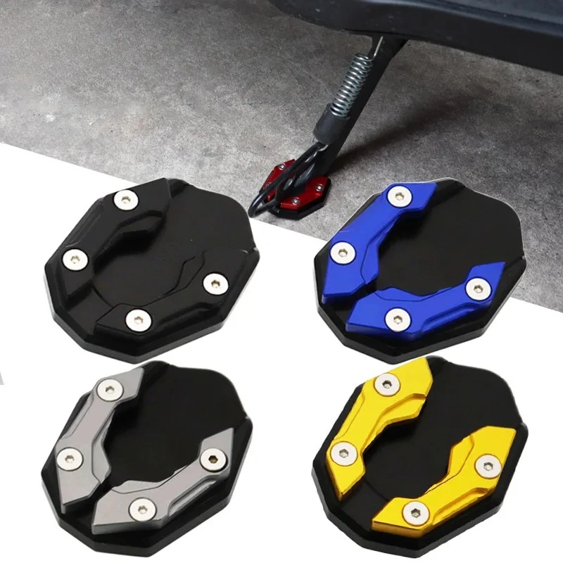 SEAMETAL Motorrad-Seitenständerabdeckung aus Aluminiumlegierung, universelle Fahrradständerauflage