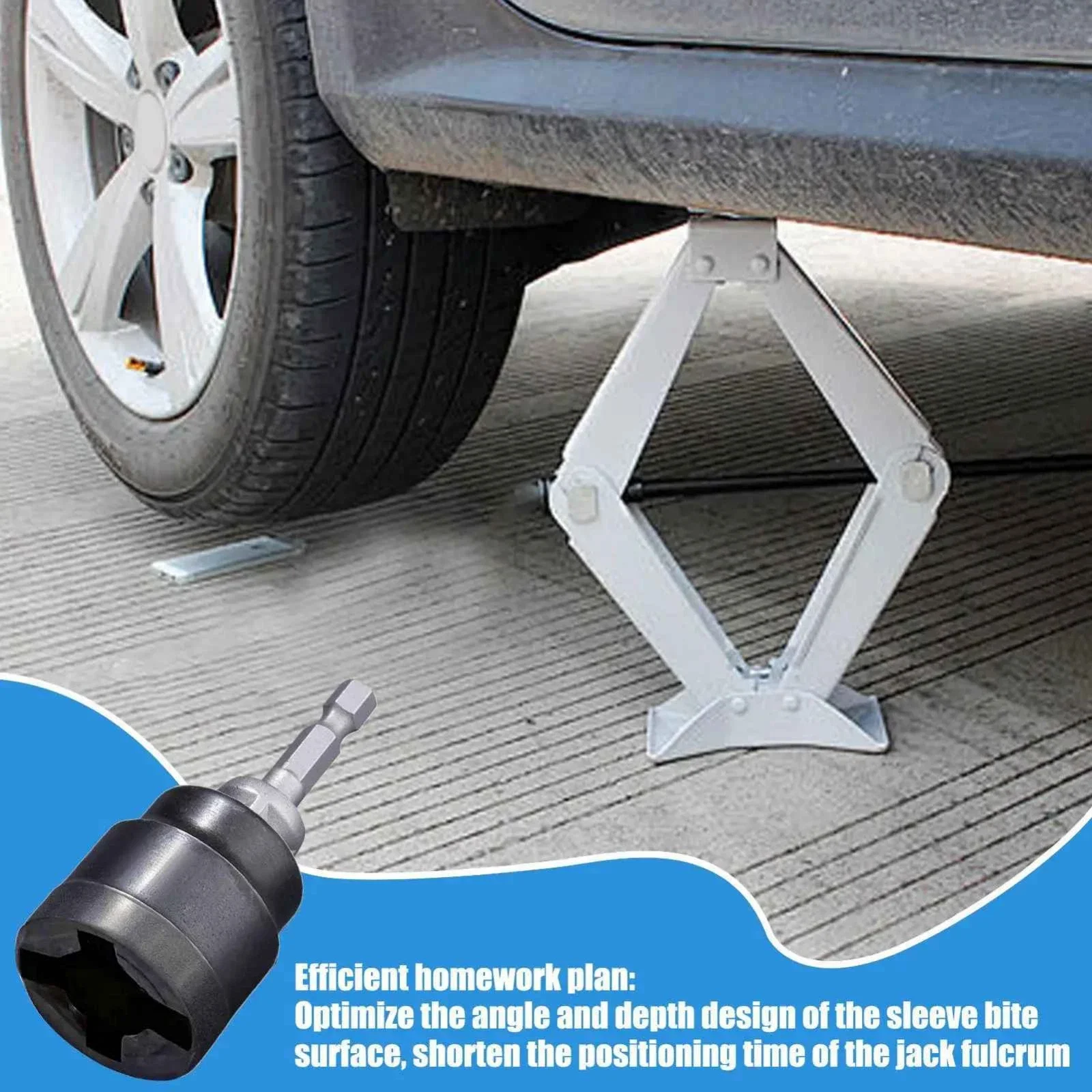 Universeller Scherenwagenheber-Adapter RV – Bild 6