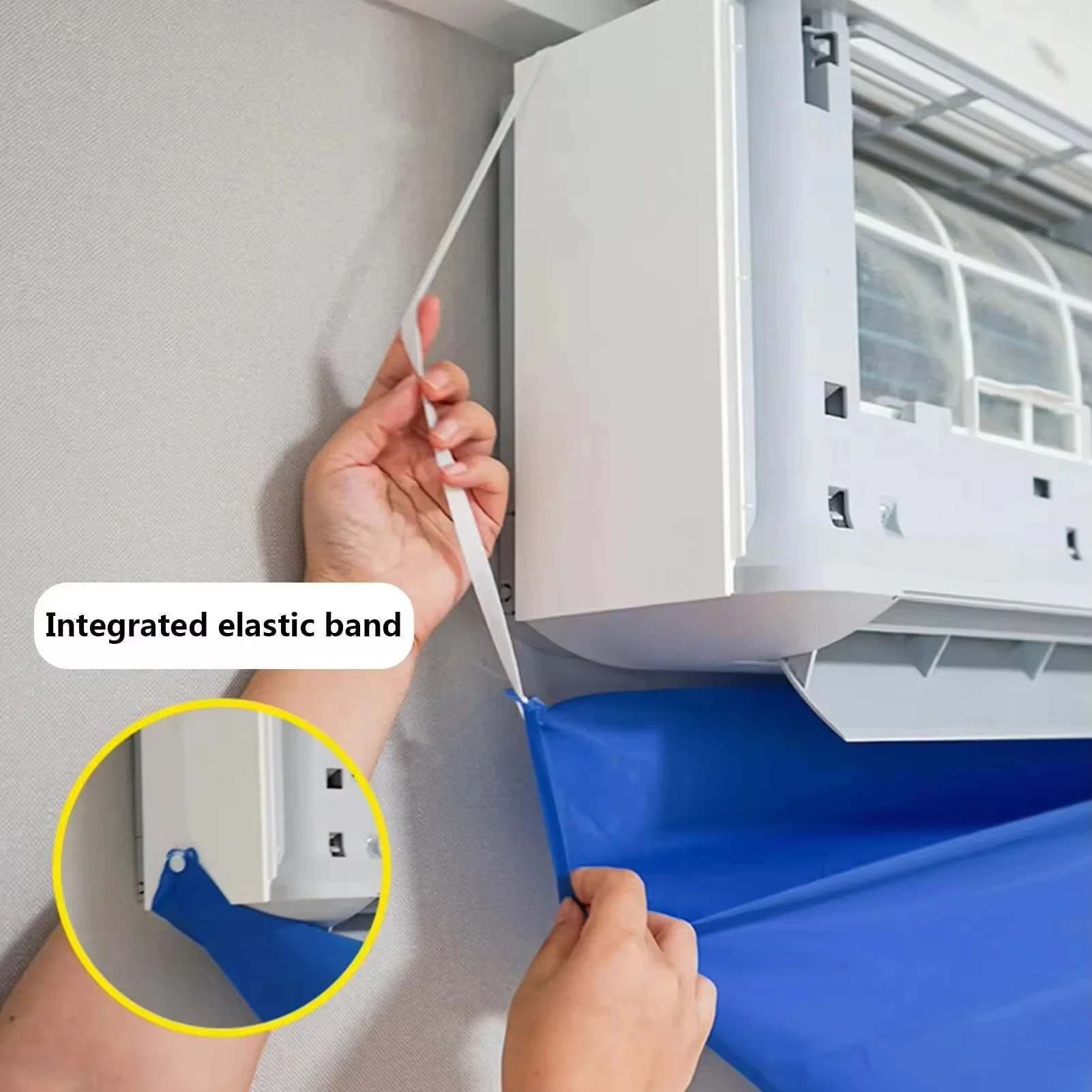 PVC-Klimaanlagen-Reinigungsset mit Reinigungswerkzeugen und Zubehör – Bild 2