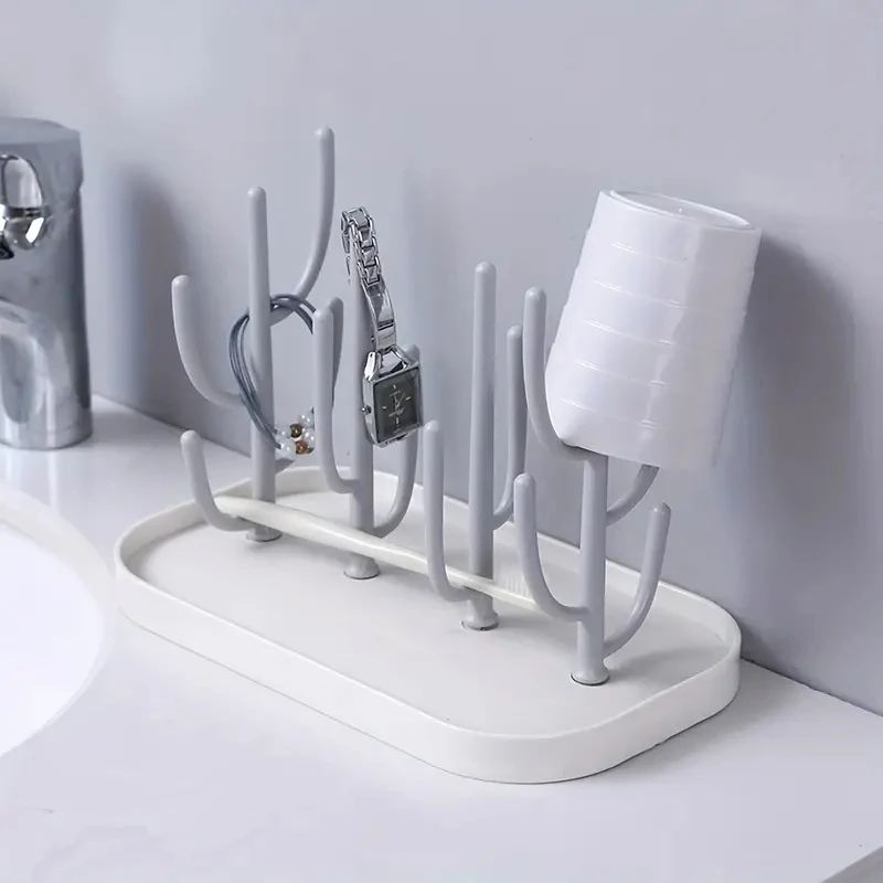 Abtropfgestell für Milchflaschen in Babybaumform, staubdichter – Bild 5