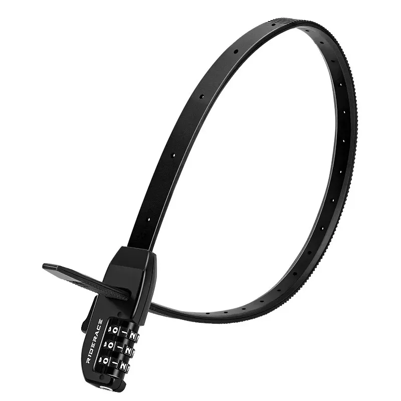 RIDERACE Passwort-Krawattenverschluss, Mehrzweck-Fahrrad, Elektroroller, Motorrad, tragbar, Diebstahlschutz