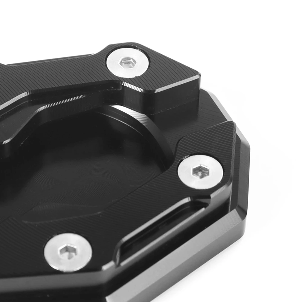 Aluminium Motorrad Seitenständerplatte Universal Vergrößerung – Bild 5