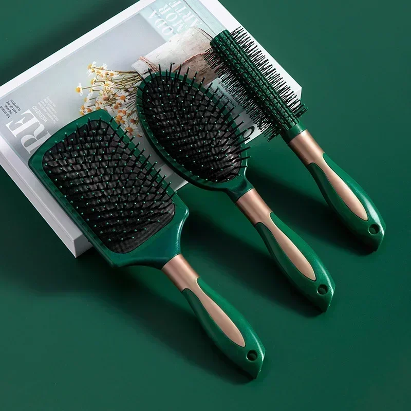 Professionelle Salon-Haarbürste, gerade, glatte Paddel-Haarbürste – Bild 3