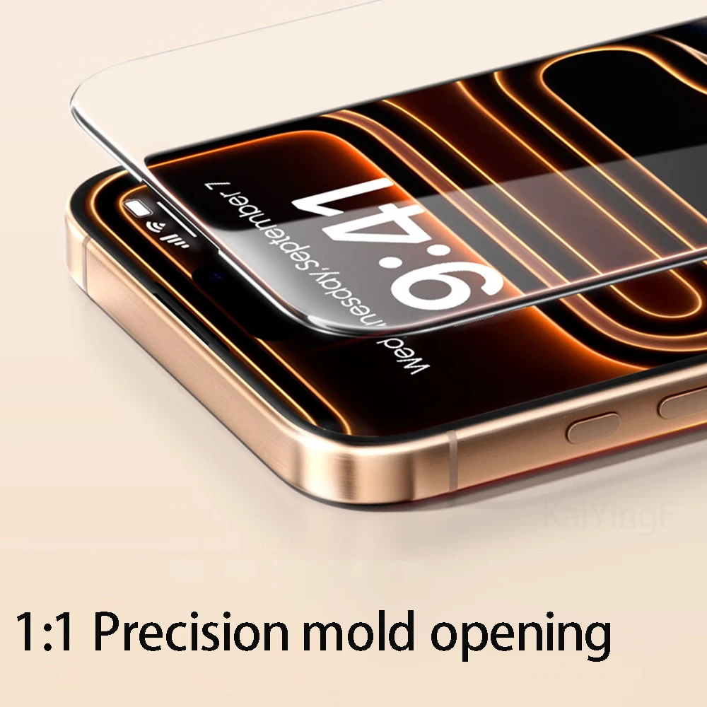 Panzerglas für iPhone 13 18 17 16 15 14 12 11 Pro Max XR X (4 Stück) – Bild 4