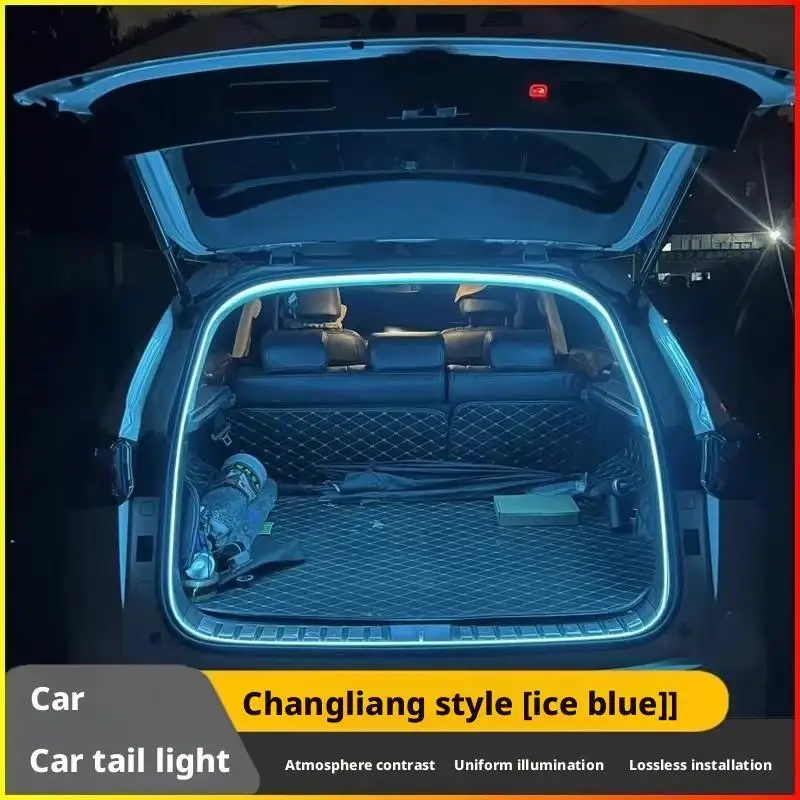 Auto Hochleuchtende Kofferraumbeleuchtung Ambiente-Licht Innenraum – Bild 5
