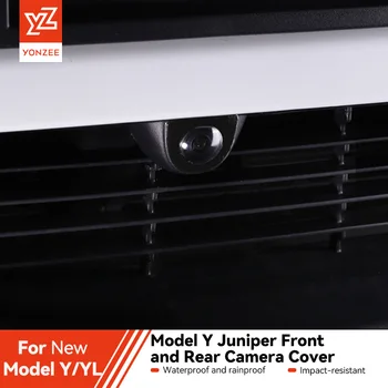 YZ Für Tesla Modell Y L Kamera Abdeckung Anti-kollision Fahrzeug Dekoration Wasserdichte HD Außen Auto Zubehör