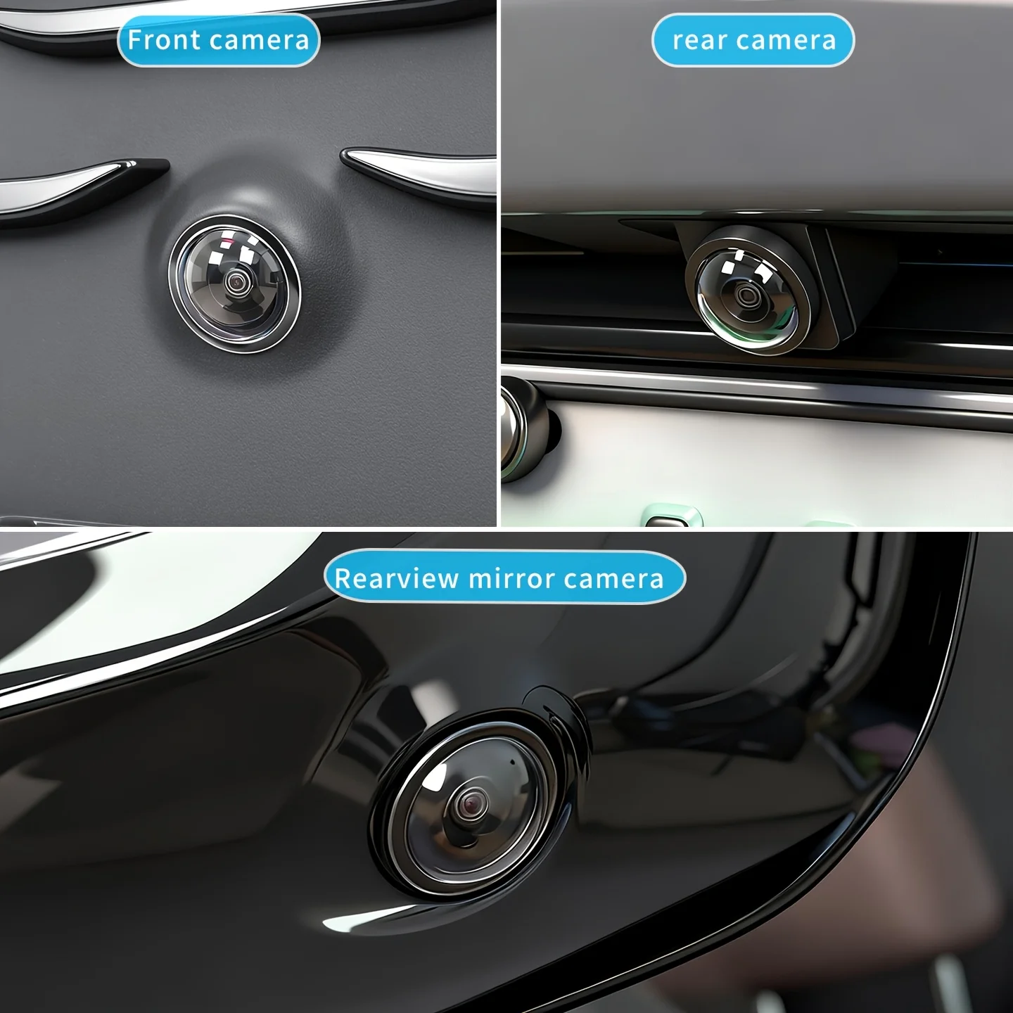 Auto-Kameralinsen-Schutz Rückfahrkamera-Abdeckung 360° ° (2 Stück) – Bild 4