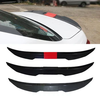 Universal Stamm Schwanz Hinten Flügel Spoiler 115-125Cm 3Pcs Für BMW Für Tesla Für Audi Toyota honda KIA