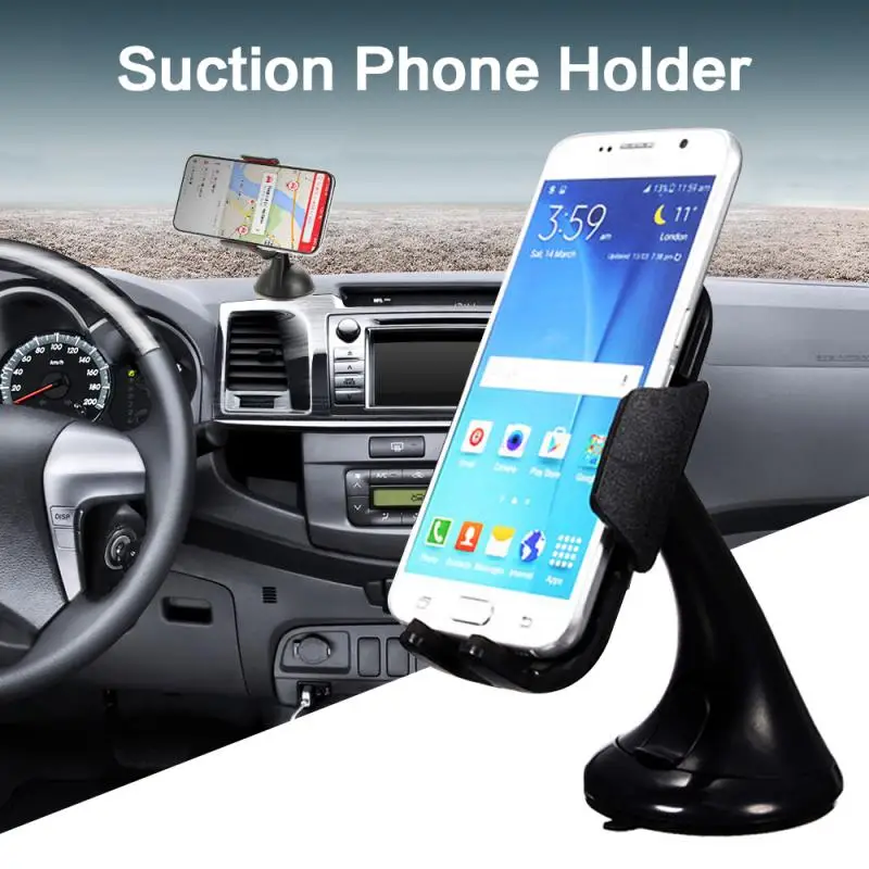 Auto Sucker Halterung GPS Auto Telefon Halter Ständer für Audi A4 A6 – Bild 3