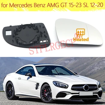 Auto Links Rechts Seitentür Außenspiegel Glas Beheizt Ersatz für Mercedes Benz AMG GT 15-23 SL 12-20
