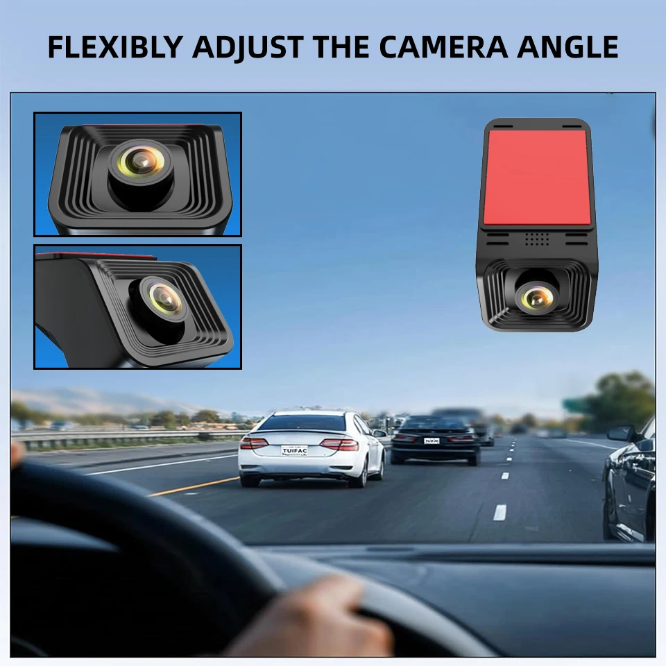 Dashcam 4K&:2K Frontkamera mit WIFI, Super-Nachtsichtfunktion – Bild 3
