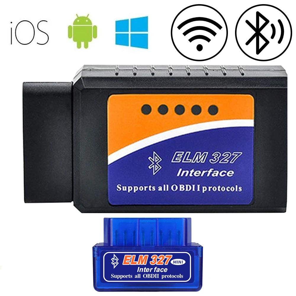 OBD2 Scanner ELM327 Auto Diagnose Detektor Code Reader Tool V 1,5 WIFI Bluetooth OBD 2 für Android IOS Auto