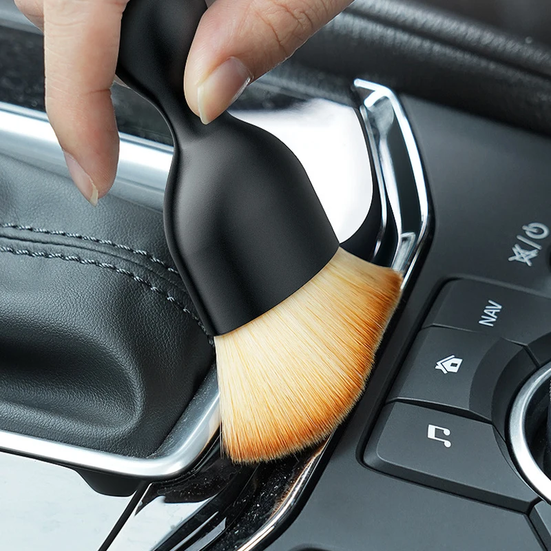 Auto Air Vent Reinigung Weiche Bürste mit Gehäuse Auto Innen Reinigung – Bild 4