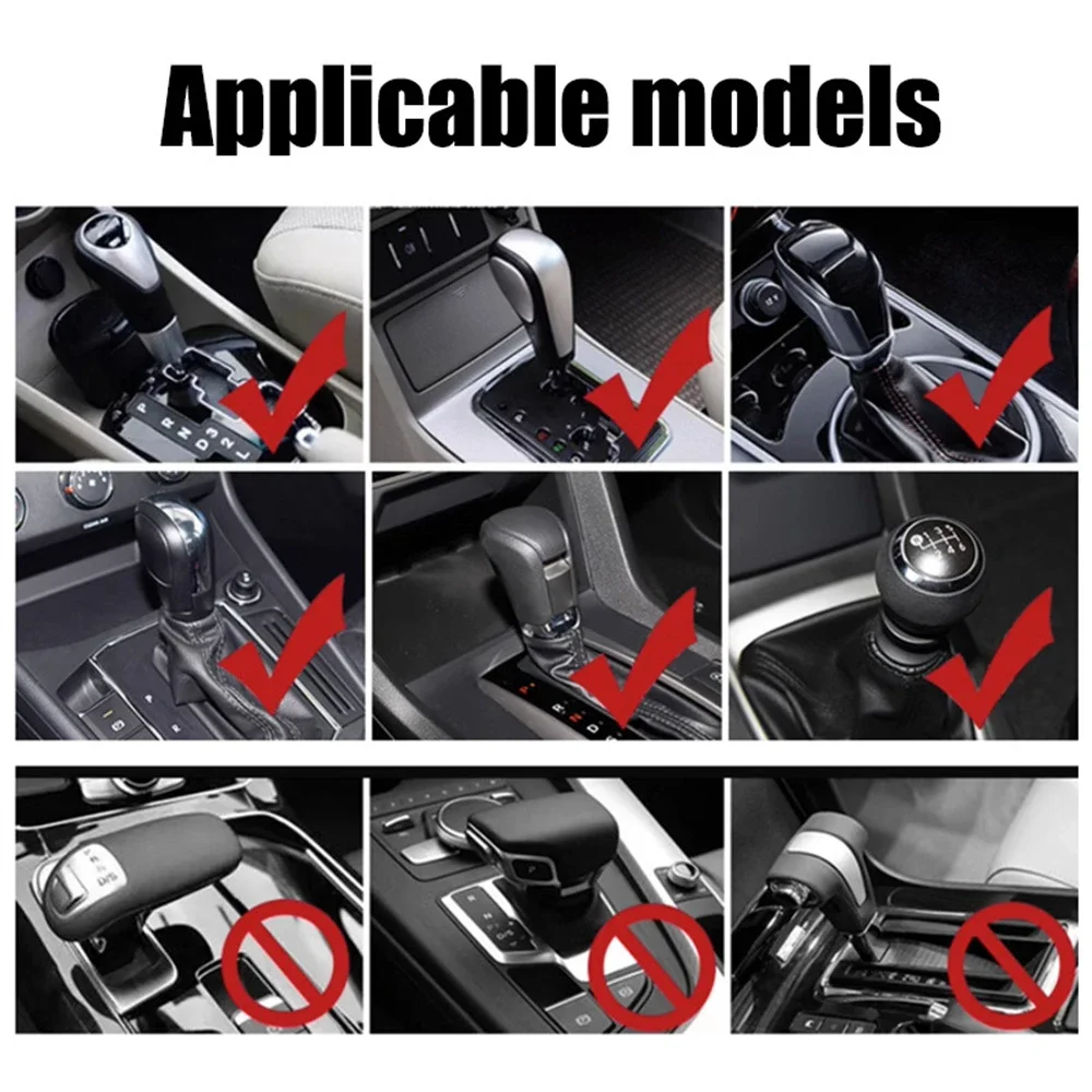 Mode Hoodie Auto Schaltknauf Abdeckung manuellen Griff Schalthebel – Bild 5