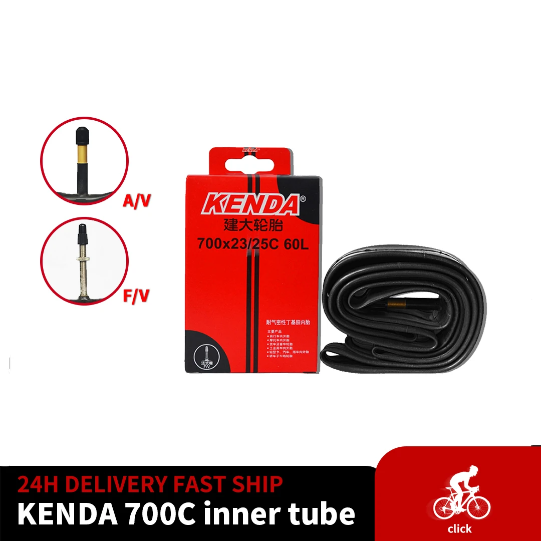 KENDA Fahrradreifen-Schlauch 700C 18-23C 23-25C 28-32C 35-43C 45C Schrader-Presta-Ventil Schlauch
