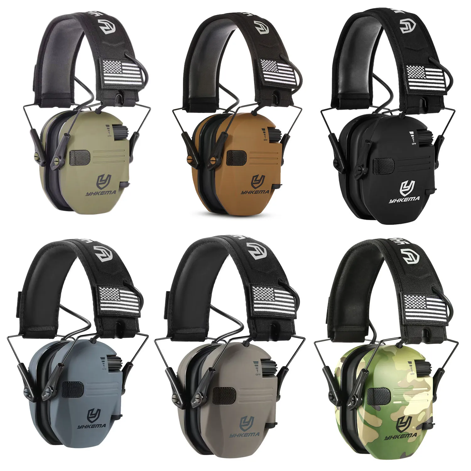 Elektronische Schießen Ohrenschützer Taktische Headset Gehörschutz – Bild 4