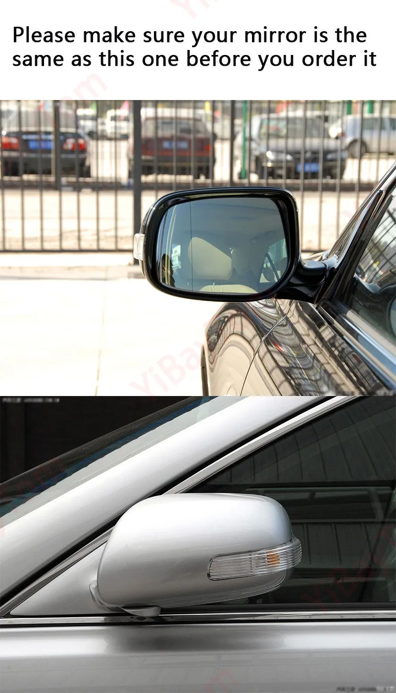 Seite Rückspiegel Ersatz Flügel Spiegel Glas Für Toyota Mark X 250G – Bild 2