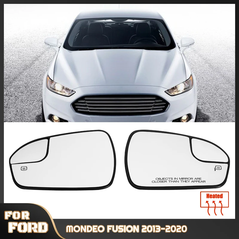 Ford Fusion 2013-2020 USA-Version Seitenspiegelglas-Ersatz Links Rechts Beheiztes Konvexes Flügeltürglas