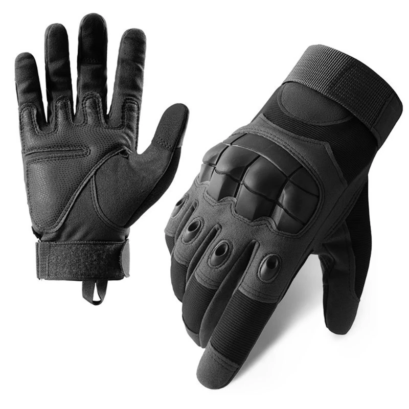 Motorradhandschuhe mit Touchscreen-Funktion, Atmungsaktive Sommer-Motorradhandschuhe, Vollfingerhandschuhe