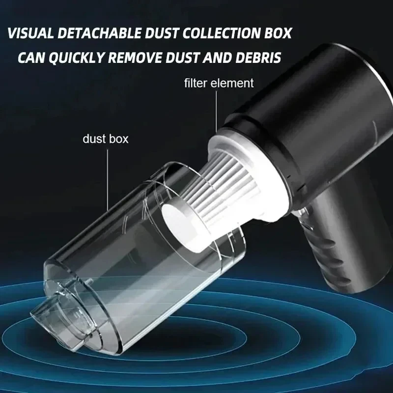 Lenovo Neuer Kabelloser Handstaubsauger für Auto – Bild 4