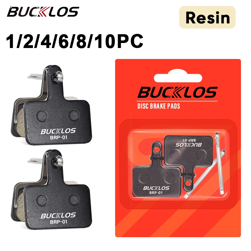 BUCKLOS Fahrrad Bremsbelag Harz Disc Pads Für SHIMANO B01S Tragen-beständig MTB Fahrrad Hydraulische