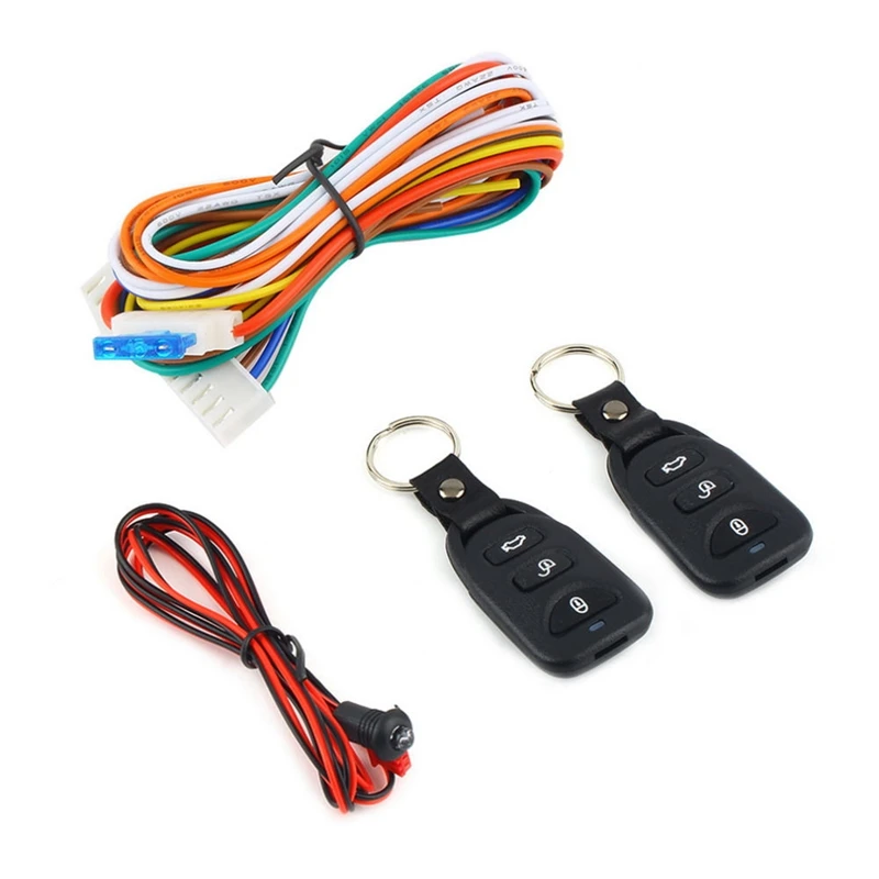 Auto Alarm Systeme Auto Remote Zentrale Kit Türschloss Fahrzeug – Bild 2